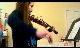 Honors Orchestra Audition songs on Violin :D