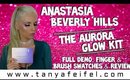Anastasia Beverly Hills | The Aurora Glow Kit! | Full Demo | Swatches | Review | Tanya Feifel