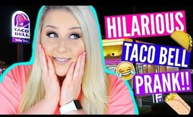 HILARIOUS TACO BELL DRIVE THRU PRANK STORYTIME!!