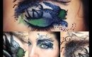 Halloween 2015: Malificent Eyelid Makeup Art