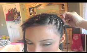 {DUTCH} Cornrow your own hair [Long or short hair]..step by step instructions