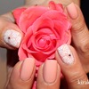 Elegant Rose Nail Design
