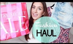 HUGE Fashion Haul | Forever 21, Victorias Secret, TopShop | Laura Black