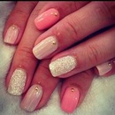 pink and sparkles