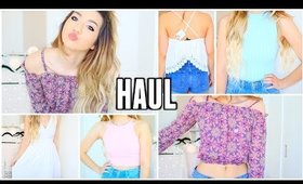 FASHION HAUL! AKA I WENT SHOPPING