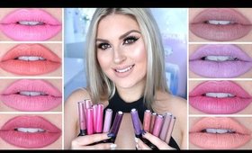 BH Cosmetics Liquid Lipsticks ♡ Lip Swatches *New Favorites!*