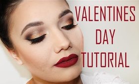 LORAC Unzipped GOLD Vday Tutorial || Collab W/ Shadesofkassie!