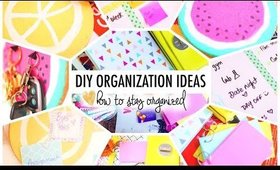 DIY School/Life Organization Ideas