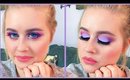 Soft Purple and Pink Valentines Day Makeup