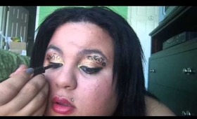 Leopard Party makeup tutorial