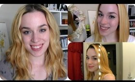 How I Style My Hair {Natural, Straight, & Wavy} | Loveli Channel 2014