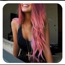 pink hair