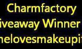 CharmFactory Giveaway Winner