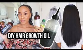 Rapid & Healthy Hair Growth Recipe 🌿| DIY Hair Growth Oil