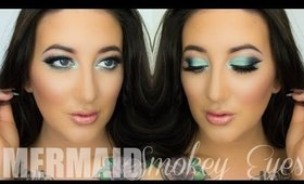 Mermaid Smokey Eye + FULL Makeup Tutorial | Collab with BabsBeauty
