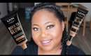 NYX Born To Glow Foundation and Concealer Review
