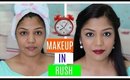 Makeup In Rush (HINDI MAKEUP VIDEO) | SuperPrincessjo