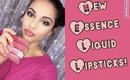NEW Essence Liquid Lipsticks ♡ Review and Lip Swatches!