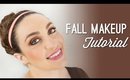 Fall Look Tutorial with Makeup Geek Shadows