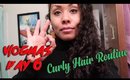 VLOGMAS DAY 5: My Curly Hair Routine (For Heat Damaged Hair)