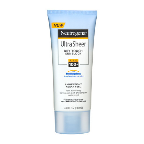 Neutrogena Ultra Sheer Dry Touch Sunblock SPF 100+ | Beautylish