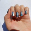 Holographic Stamped Nails