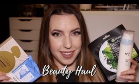 BEAUTY HAUL 💋 GARNIER, NYX, NO7, L'OREAL, DERMA E, L'OCCITANE