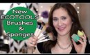 New ECOTOOLS Brushes & Sponges | Review & Demos