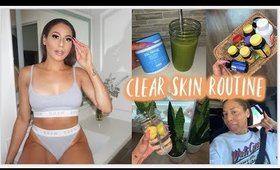 MY CLEAR SKIN ROUTINE // WHAT I DO FOR CLEAR SKIN