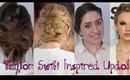 Taylor Swift Inspired Updo!