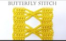 How to Crochet Butterfly Stitch