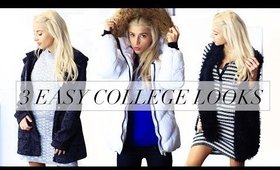 3 Easy Warm College Outfit Ideas