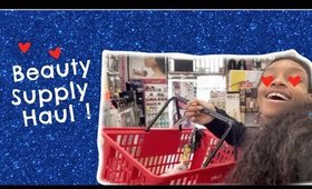 WHAT I BUY AT THE BEAUTY SUPPLY (Haul Vlogmas day 4)