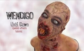 ☺ WENDIGO   UNTIL DAWN  special effects makeup ☺