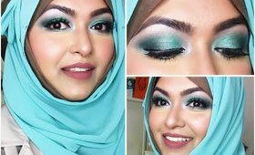 Tutorial: Pastel Green / Teal Smokey Eyes (Drugstore Shadows)