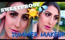 Everyday SWEATPROOF Summer Makeup Tutorial | MORPHE 35O!