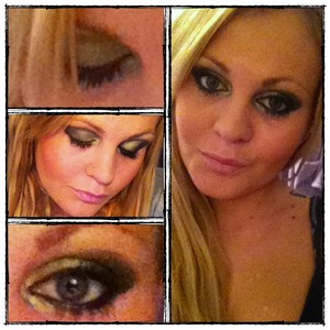 A 'soft' going out eye make-up :)
