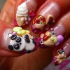 Cute 3-D Nails ^_^
