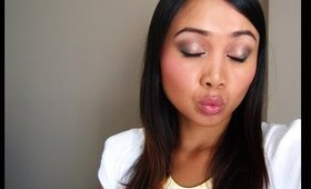 Tutorial: Bronzey valentines day look featuring Naked palette