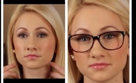 How to do your makeup (Glasses Wearers!!!) FULL TUTORIAL