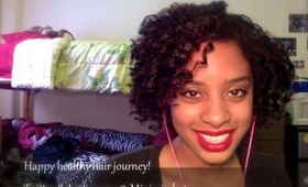 Twist Out Tutorial For Transitioners | Natural - Using SheaMoisture Curl Enhancing Smoothie
