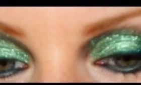 Make-upByMerel Black & green Catwalk make-up tutorial