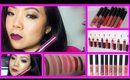 Liquid Lipsticks by Ofra Swatches & Review