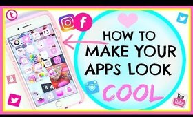 How To Make Your Apps Look Cool NO Jailbreak! | Vlogmas Day 2 2016