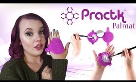 Practk Palmat Makeup Brush Cleaning Mat Review + Demo