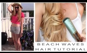 Loose Beachy Waves Hair Tutorial | TheStylesMeow
