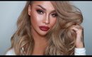 ROSE GOLD HOLIDAY GLAM MAKEUP | SONJDRADELUXE
