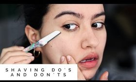 Face Shaving For Women | do's and don'ts 💈