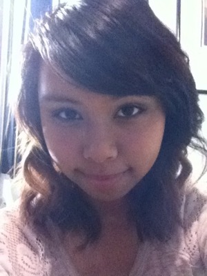 Went to the Macy's event for a makeover :D
Curled my hair myself for the first time