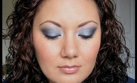 Beauty From The Earth - Wintery Blues Makeup